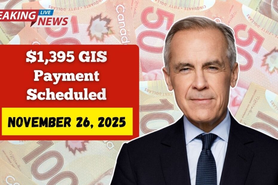 $1,395 GIS Payment Scheduled for November 26, 2025: What You Need to Know