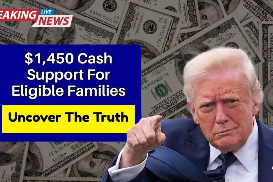 $1,450 Cash Support For Eligible Families – Claim Yours Before December Deadline
