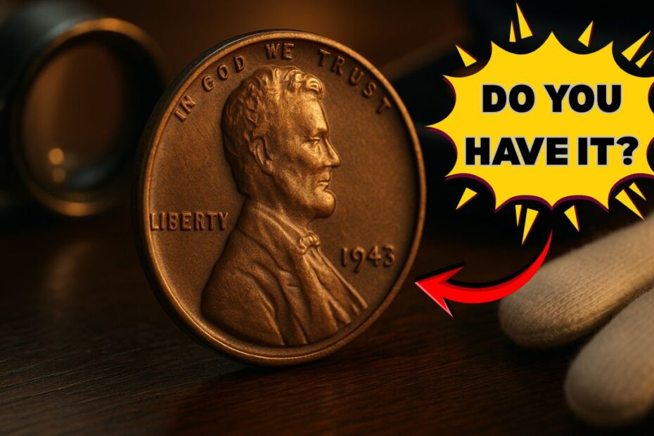 1943 Bronze Lincoln Penny- The Accidental Million-Dollar Cent