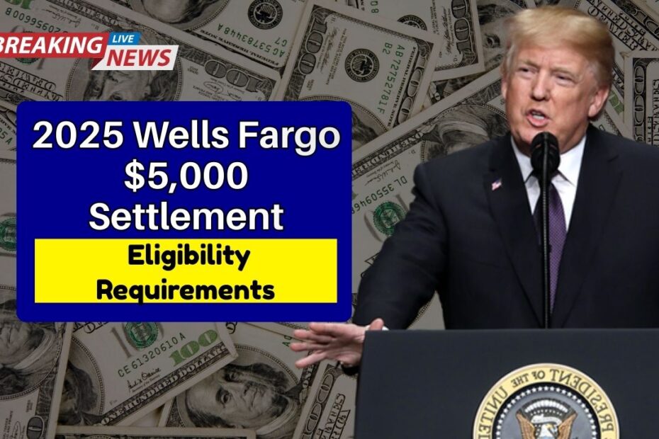 2025 Wells Fargo $5,000 Settlement – Eligibility Requirements & Payout Schedule