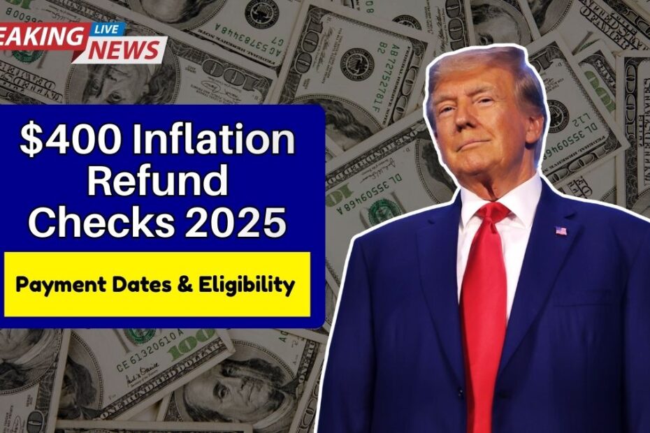 $400 Inflation Refund Checks 2025 - Payment Dates, Eligibility & Claim Steps
