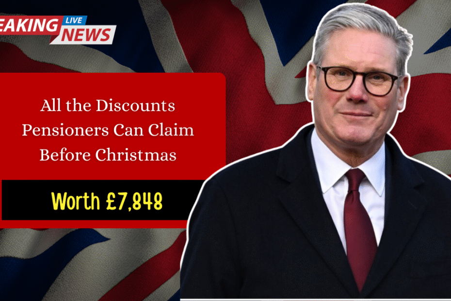 All the Discounts Pensioners Can Claim Before Christmas
