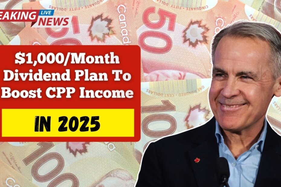 Build A Simple $1,000/Month Dividend Plan To Boost Your CPP Income