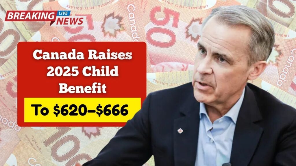 Canada Raises 2025 Child Benefit To $620–$666 — Updated Eligibility Rules Now Apply