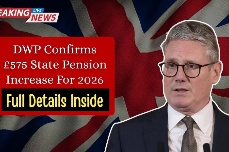 DWP Confirms £575 State Pension Increase For 2026 - Full Details Inside