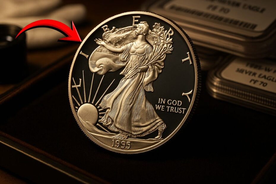 The 1995-W Proof Silver Eagle- America’s Lowest-Mintage ASE