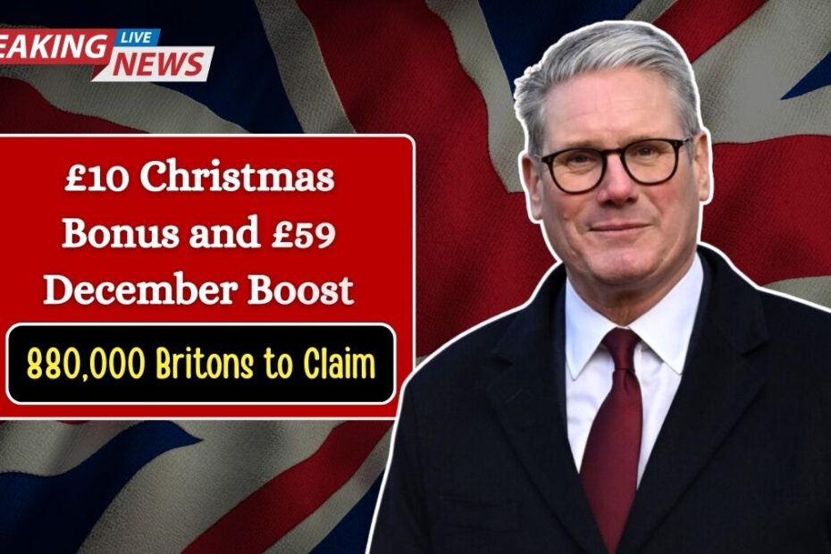£10 Christmas Bonus and £59 December Boost Available — 880,000 Britons Eligible to Claim