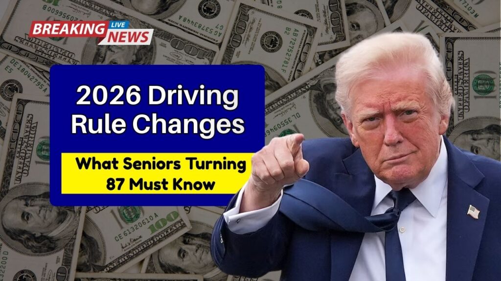 2026 Driving Rule Changes- What Seniors Turning 87 Must Know