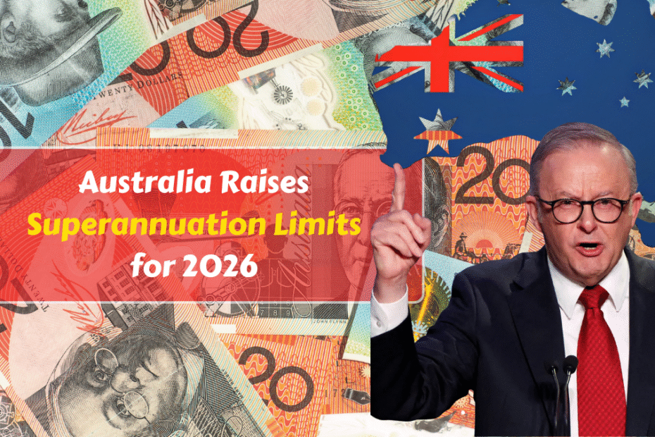 Australia Raises Superannuation Limits for 2026