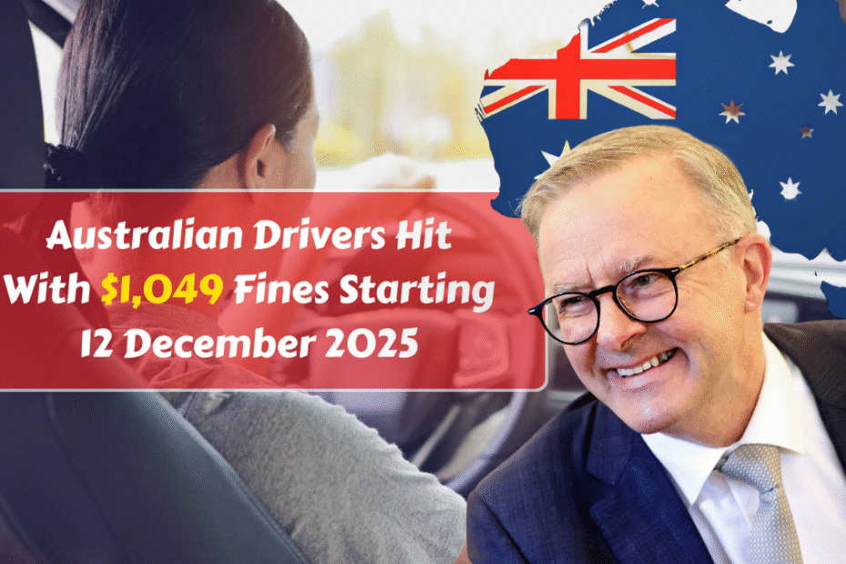 Australian Drivers Hit With $1,049 Fines Starting 12 December 2025