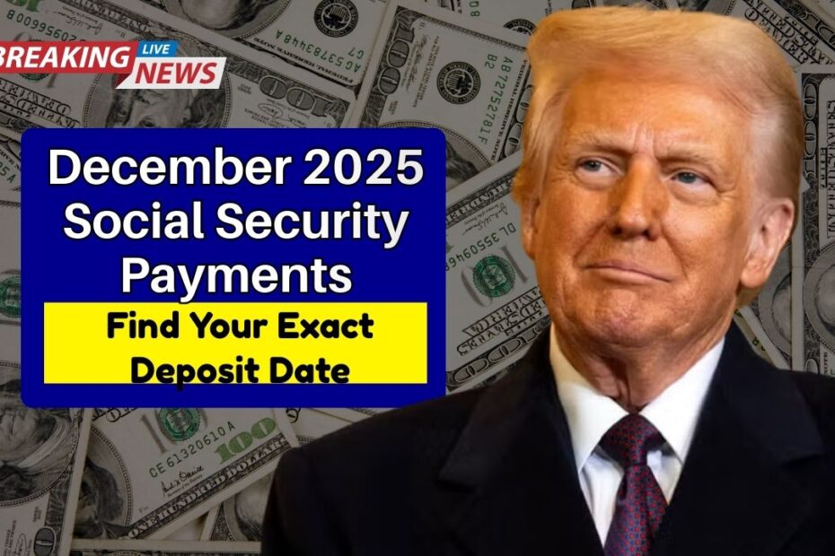 December 2025 Social Security Payments- Find Your Exact Deposit Date