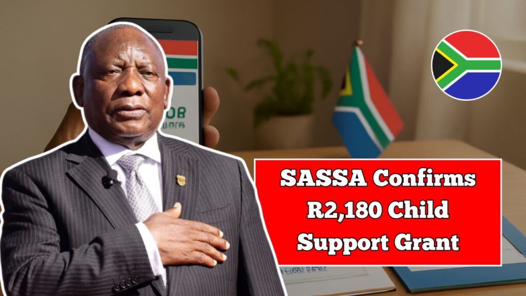SASSA Confirms R2,180 Child Support Grant Increase For 2025
