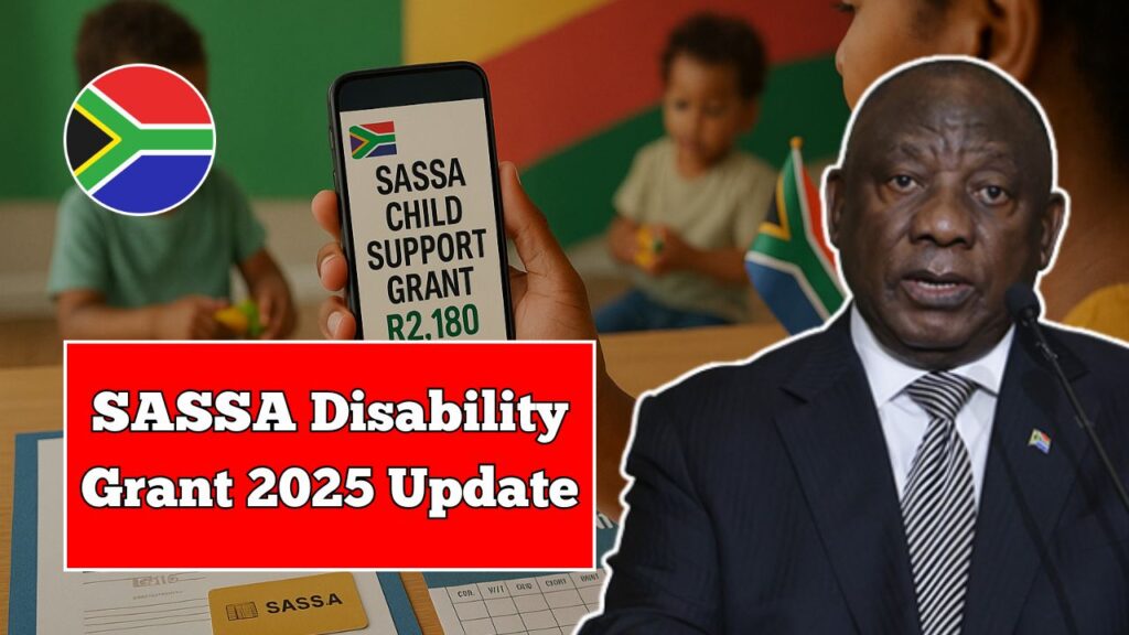 SASSA Disability Grant 2025 Update - New R2,210 Payment, Requirements And Claim Process